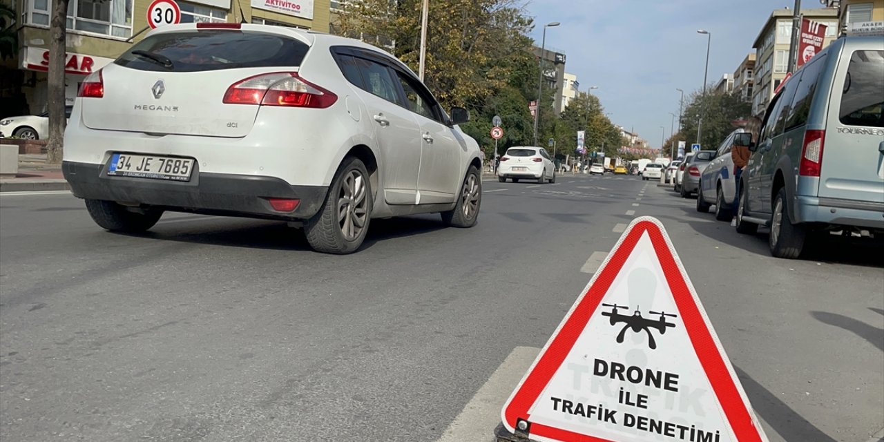 Bakırköy'de trafik denetiminde 5 sürücüye 10 bin 846 TL cezai işlem uygulandı