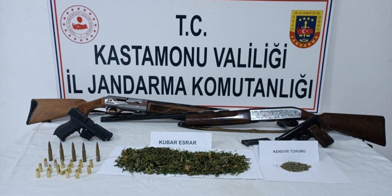 Kastamonu'da uyuşturucu operasyonlarında 2 zanlı yakalandı