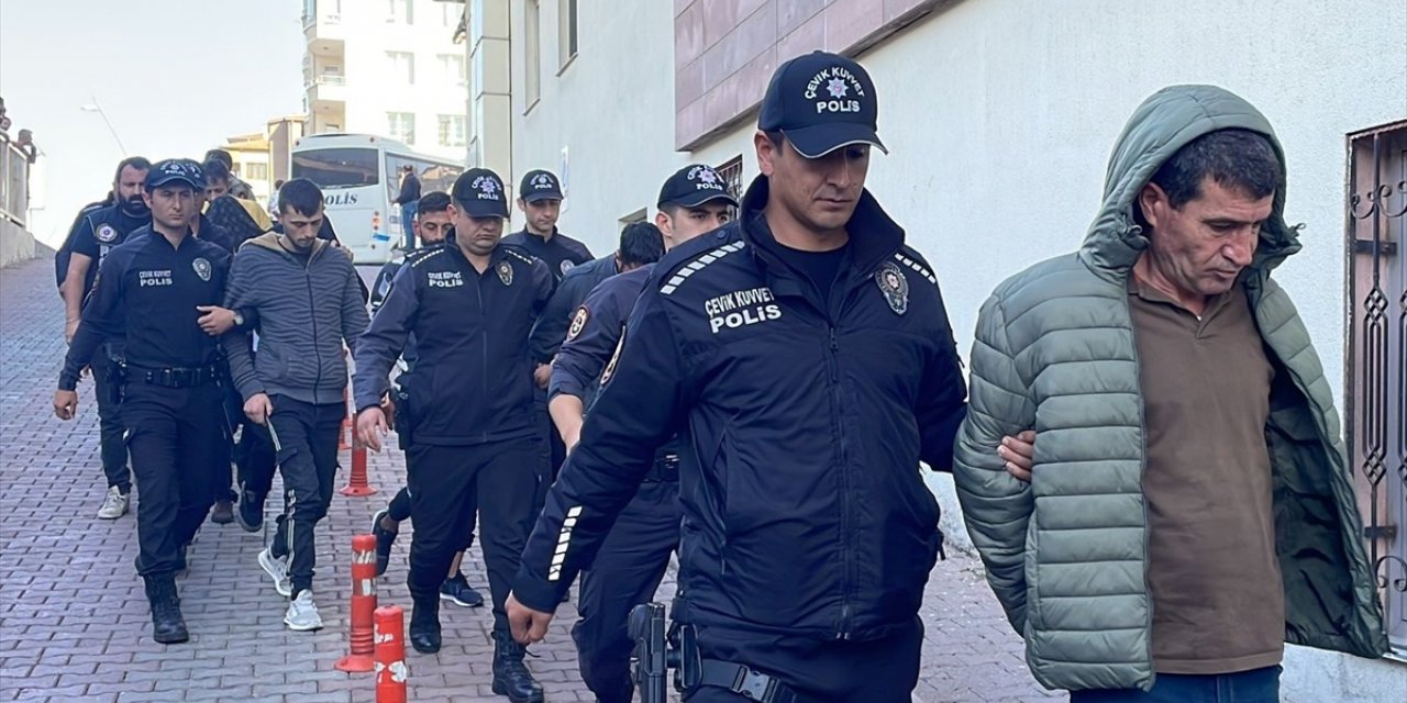 Kayseri'de uyuşturucu operasyonunda 8 şüpheli yakalandı