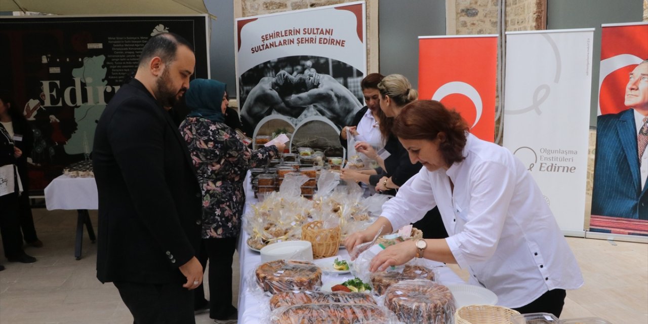 Edirne'de Osmanlı saray mutfağı lezzetlerini tanıtılacak