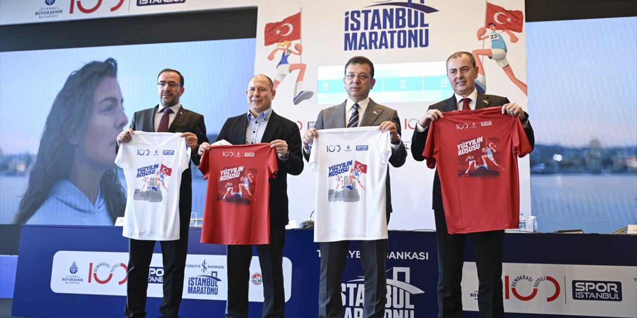 Türkiye İş Bankası 45. İstanbul Maratonu'nun basın toplantısı yapıldı