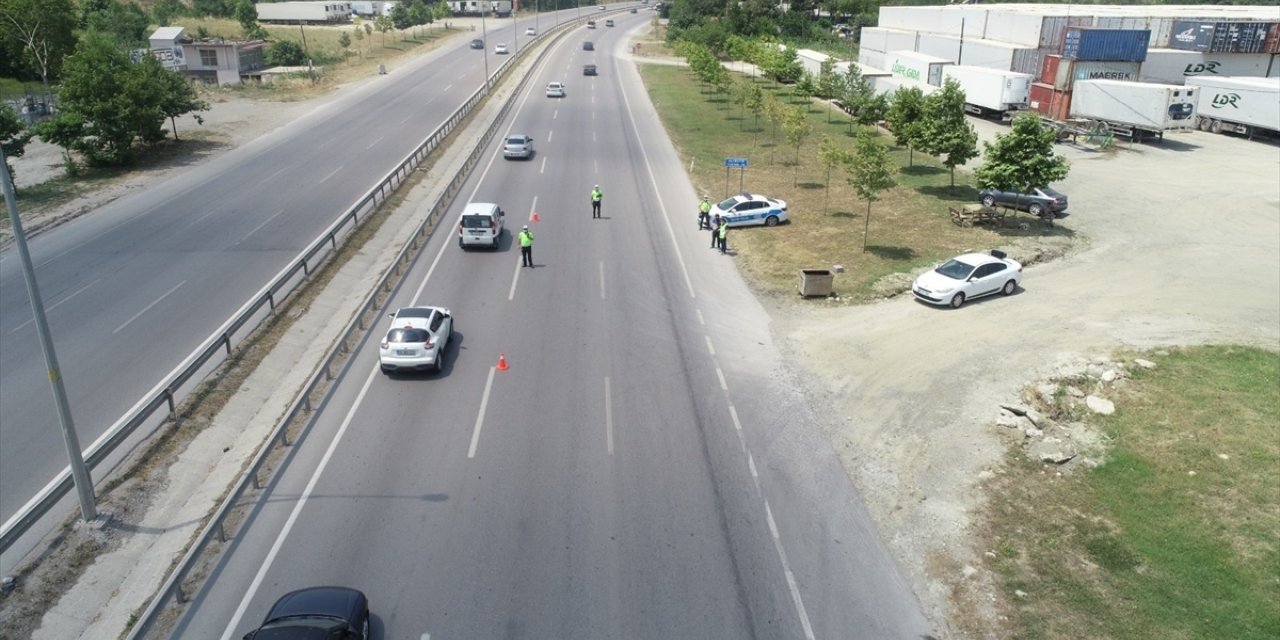 Samsun'da 5 düzensiz göçmen yakalandı