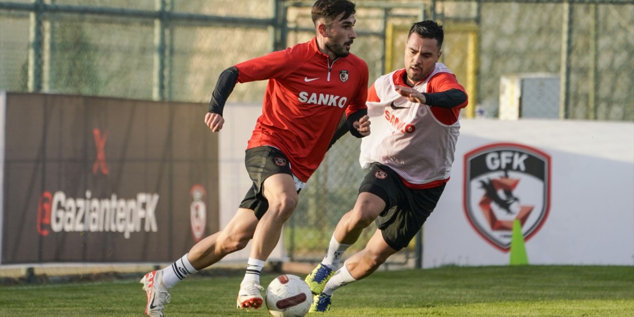 Gaziantep FK, Beşiktaş maçının hazırlıklarını sürdürdü