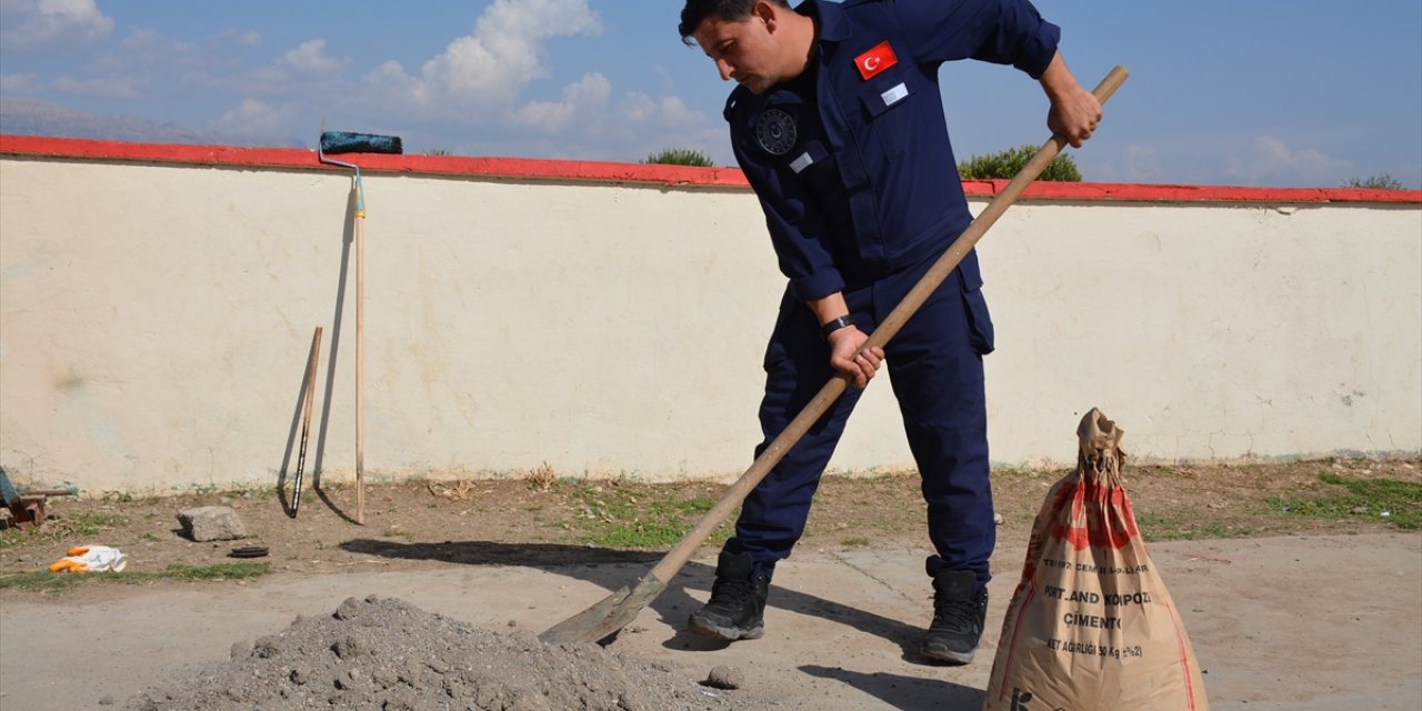 MSB Şırnak'taki okullara bakım onarım desteği sağladı