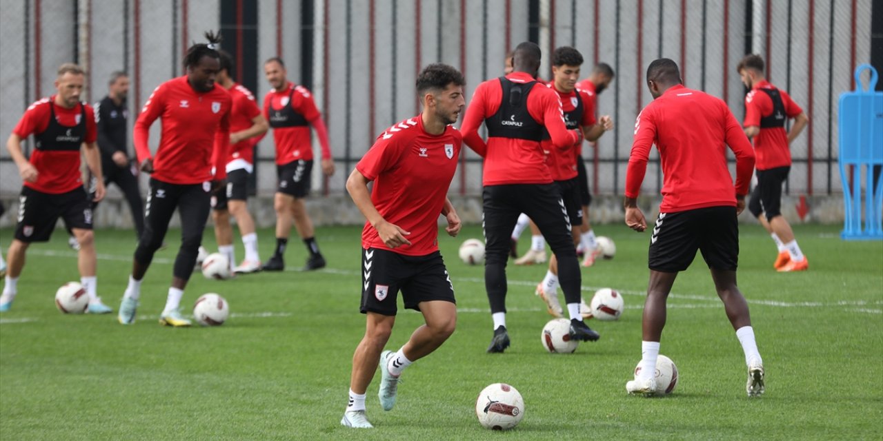 Samsunspor, MKE Ankaragücü maçının hazırlıklarına devam etti