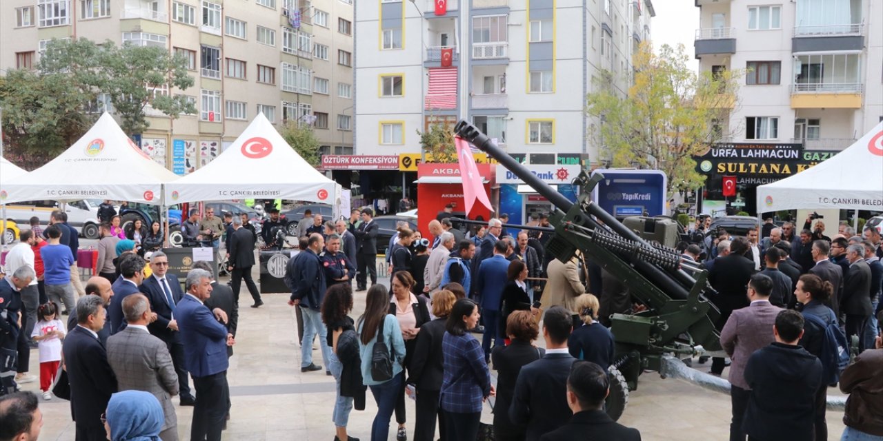 MKE Çankırı Silah Fabrikası'nda üretilen yerli ve milli silahlar tanıtıldı