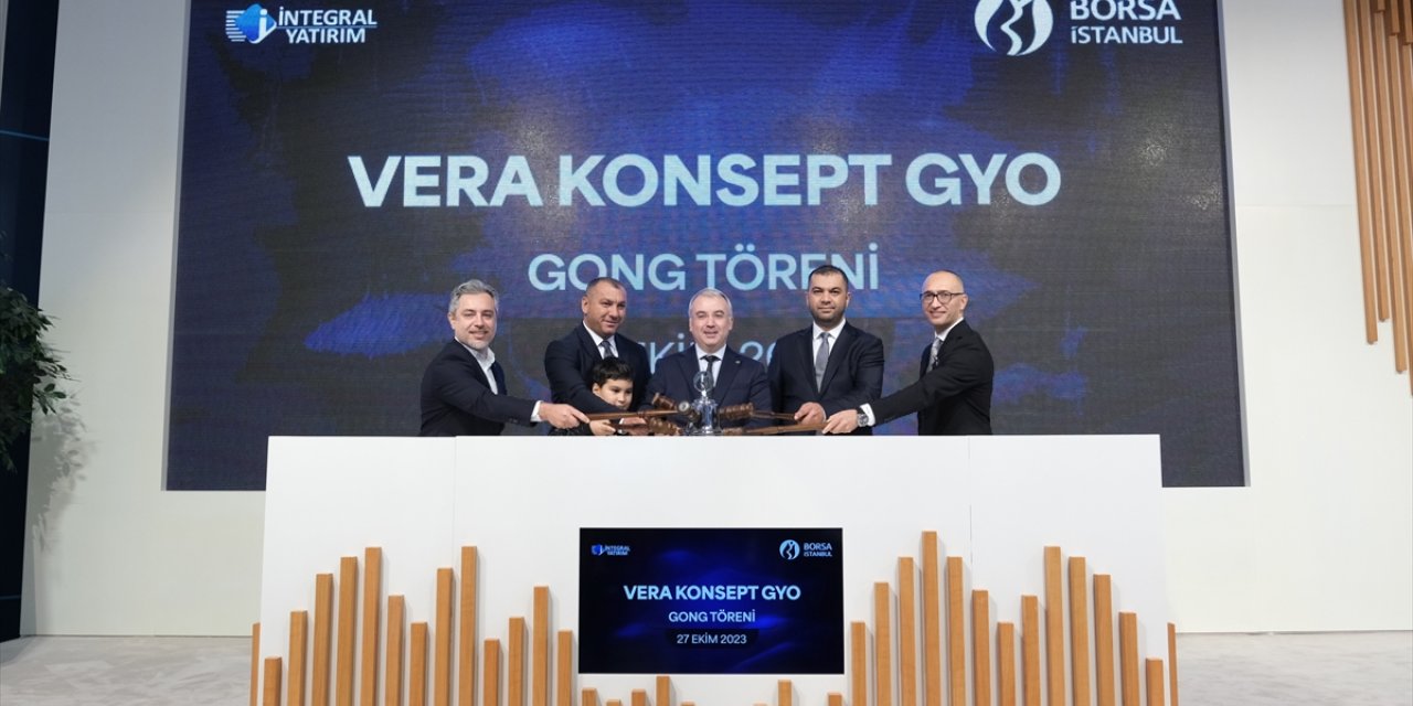 Borsa İstanbul’da gong Vera Konsept GYO için çaldı