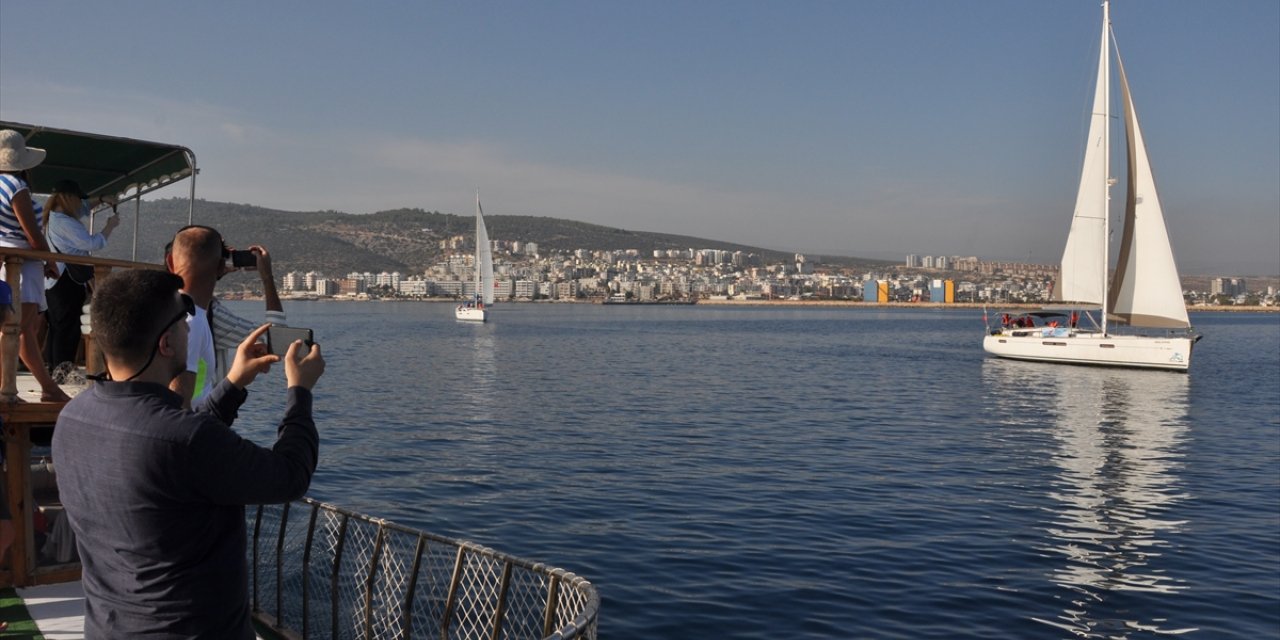 Mersin engellilere yönelik yelken yarışı ve atölye çalışmaları etkinliği düzenlendi