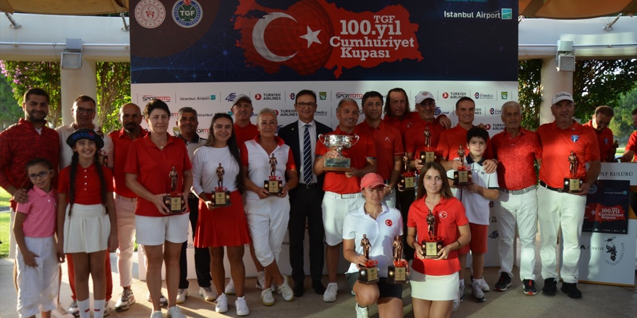 Türkiye Golf Federasyonu 100. Yıl Cumhuriyet Kupası sona erdi