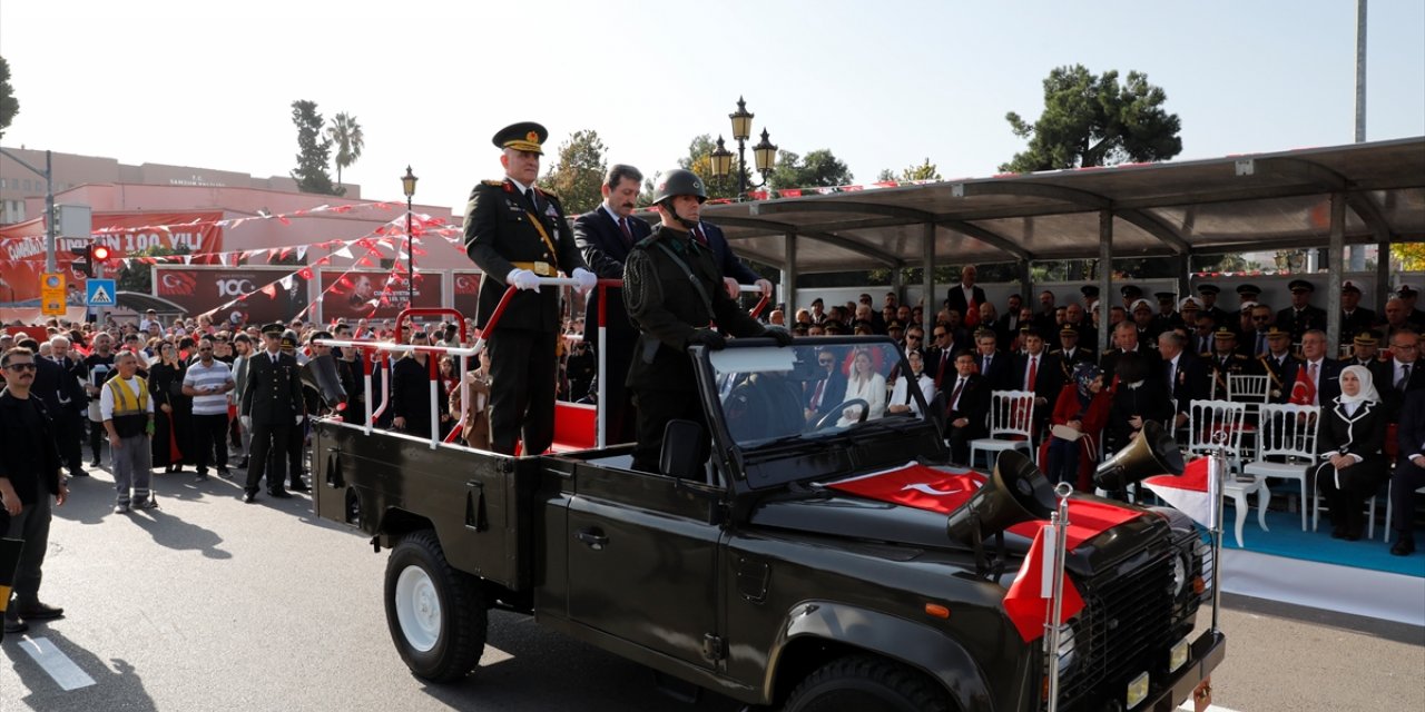 Cumhuriyet'e giden yolda ilk adımın atıldığı Samsun'da 100. yıl coşkusu