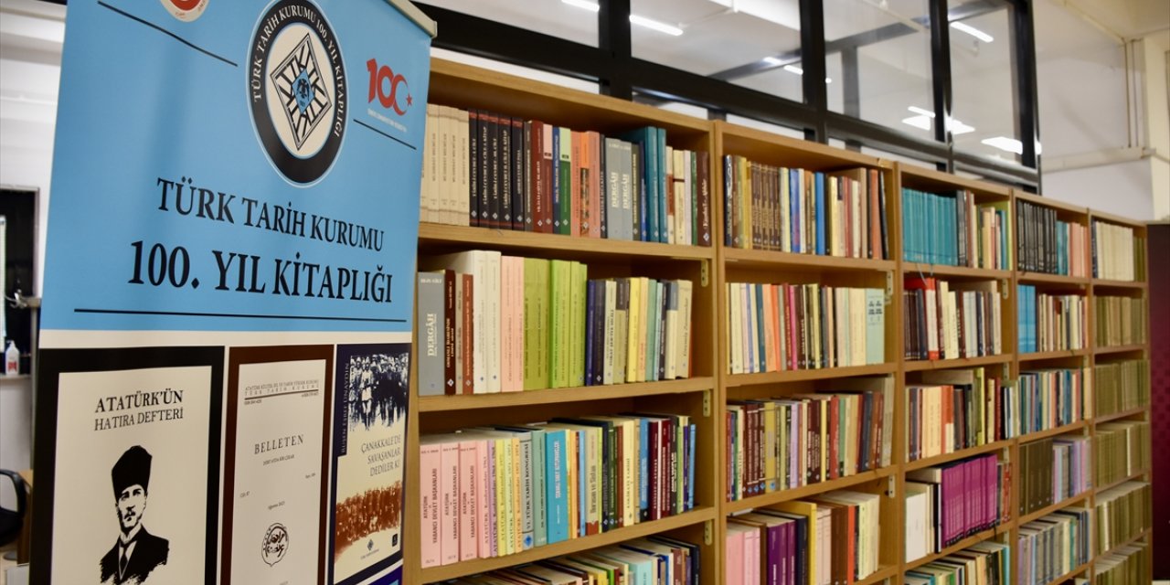 Eskişehir'deki iki devlet üniversitesinde "Türk Tarih Kurumu Yüzüncü Yıl Kitaplığı" kuruldu