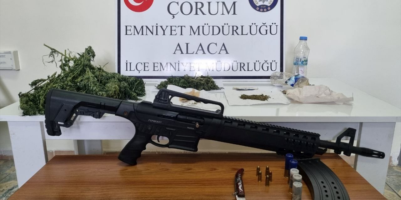 Çorum'da uyuşturucu ticareti iddiasıyla 6 şüpheli yakalandı