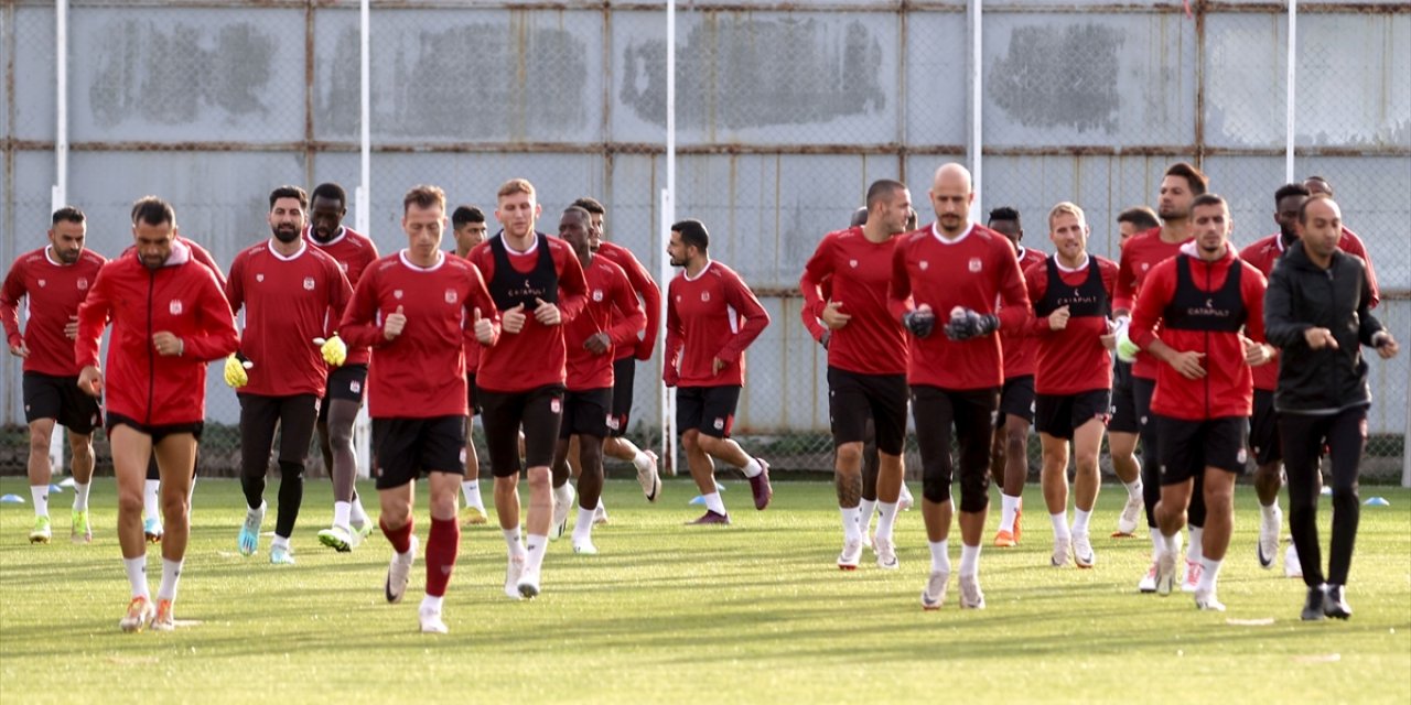 Sivasspor, Artvin Hopaspor maçının hazırlıklarını sürdürdü