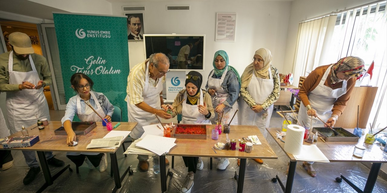 Tunus'ta Yunus Emre Enstitüsünün sanatsal faaliyetleri Türkçeye ilgiyi arttırıyor