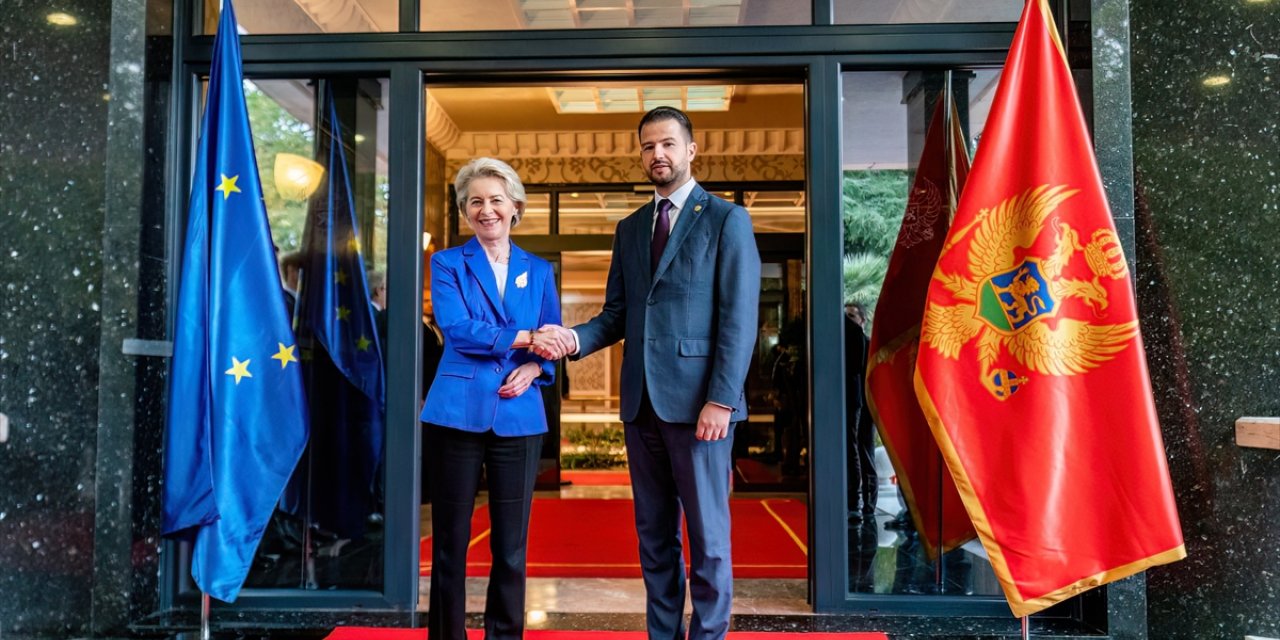 AB Komisyonu Başkanı von der Leyen, Karadağ'ın AB üyelik yolunu değerlendirdi: