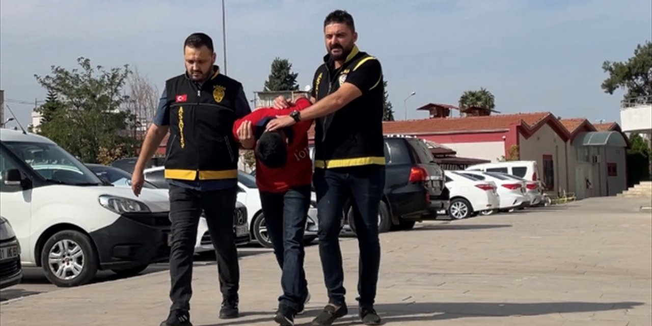 Adana'da kameradan belirlenerek yakalanan kapkaççı tutuklandı