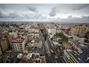 İsrail'e roket saldırısının ardından Gazze'de tedirgin bekleyiş