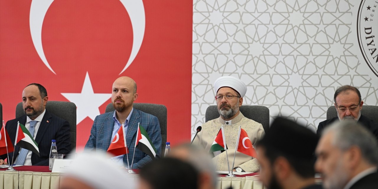 Diyanet İşleri Başkanlığınca "Sivil Toplum Kuruluşları ile Filistin İstişare Toplantısı" yapıldı