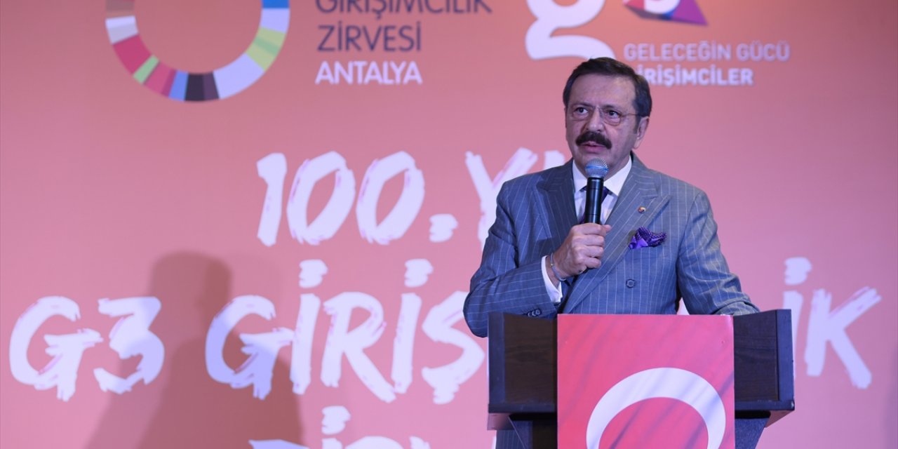 TOBB Başkanı Hisarcıklıoğlu "100. Yıl G3 Girişimcilik Zirvesi"nde konuştu: