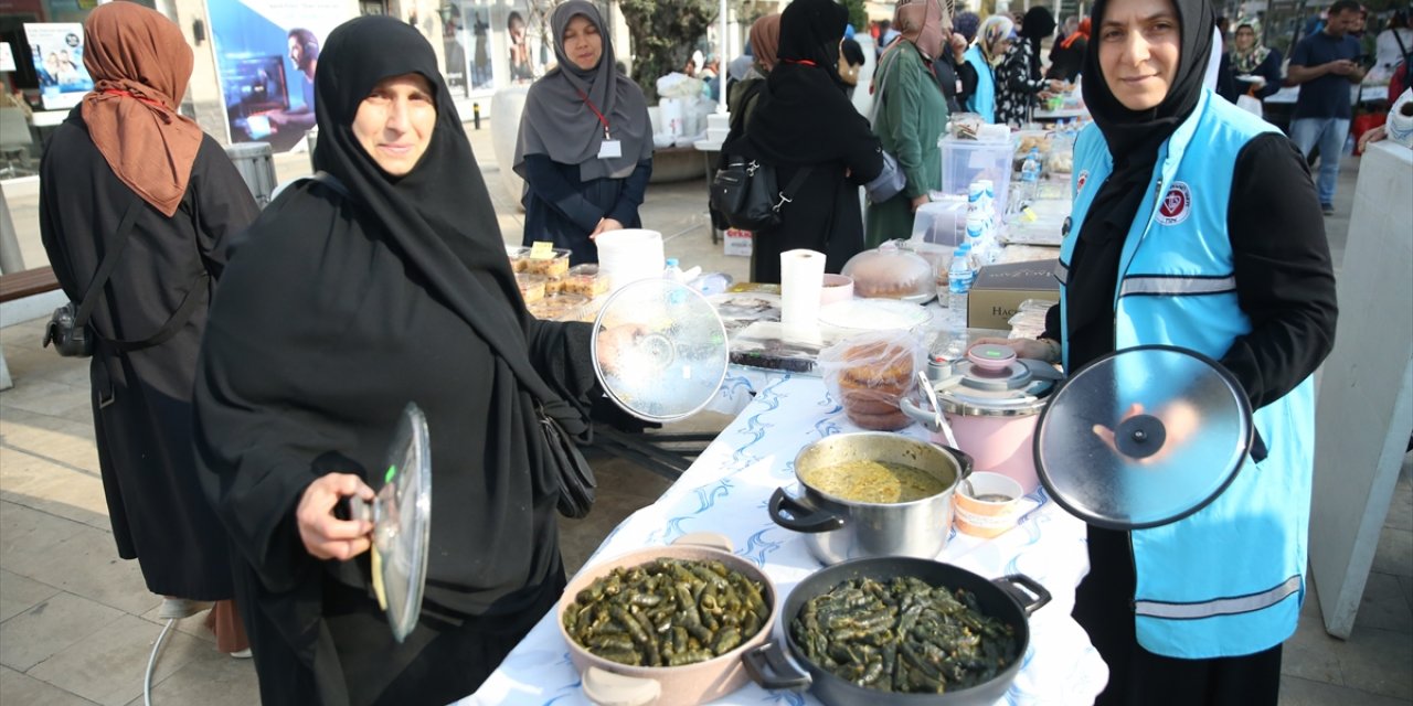 Ordu'da Filistin'e destek için kermes düzenlendi