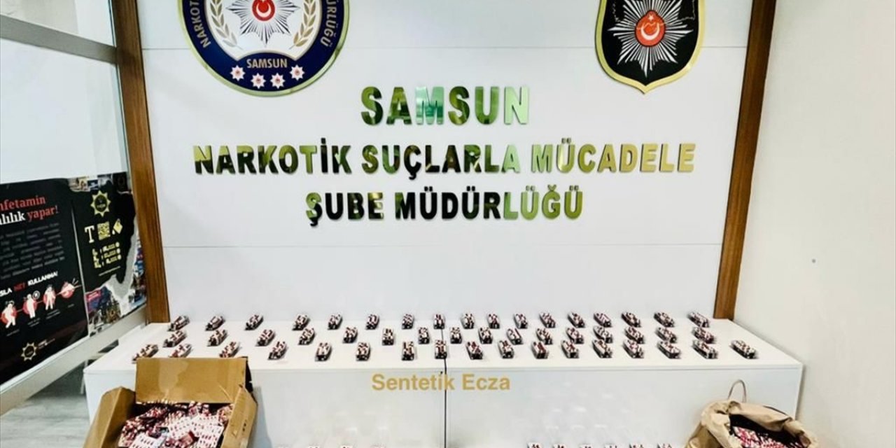 Samsun'da uyuşturucu operasyonunda 3 zanlı yakalandı