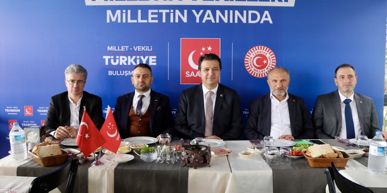 Saadet Partisi Genel Başkan Yardımcısı Arıkan, Trabzon'da konuştu: