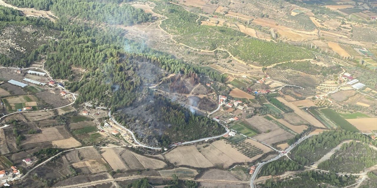 GÜNCELLEME - Muğla'da çıkan orman yangını söndürüldü