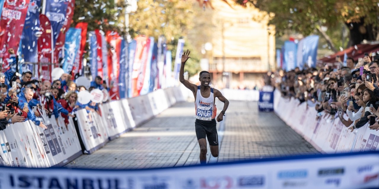 45. İstanbul Maratonu'nu erkeklerde Panuel Mkungo kazandı