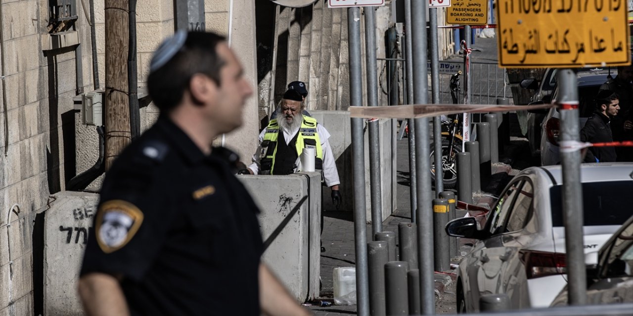 İşgal altındaki Doğu Kudüs’te bıçaklı saldırı sonucu 2 İsrail polisi yaralandı