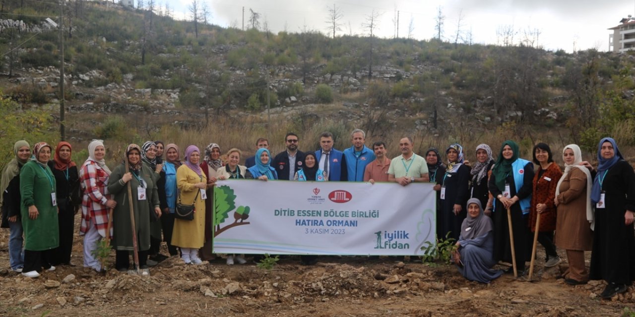 Türkiye Diyanet Vakfı, yıl sonuna kadar 800 bin fidanı toprakla buluşturacak