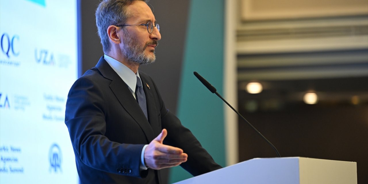 Cumhurbaşkanlığı İletişim Başkanı Fahrettin Altun, "Türk Haber Ajansları Medya Zirvesi"nde konuştu: