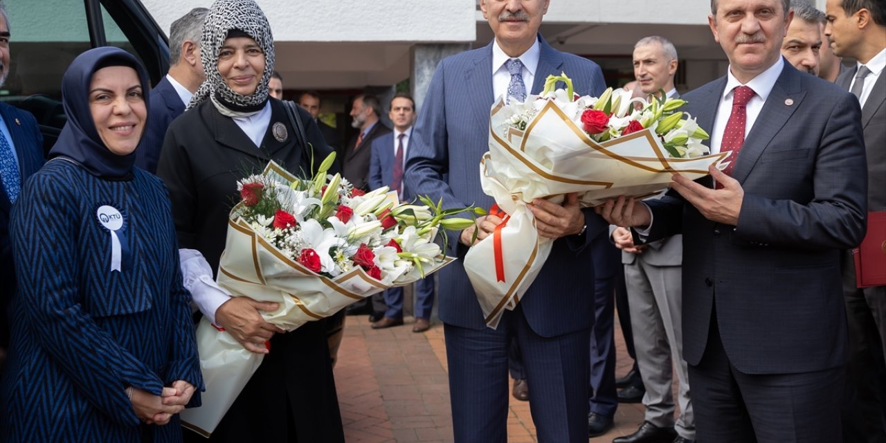 TBMM Başkanı Kurtulmuş, KTÜ 2023-2024 Akademik Yılı Açılış Töreni'nde konuştu: