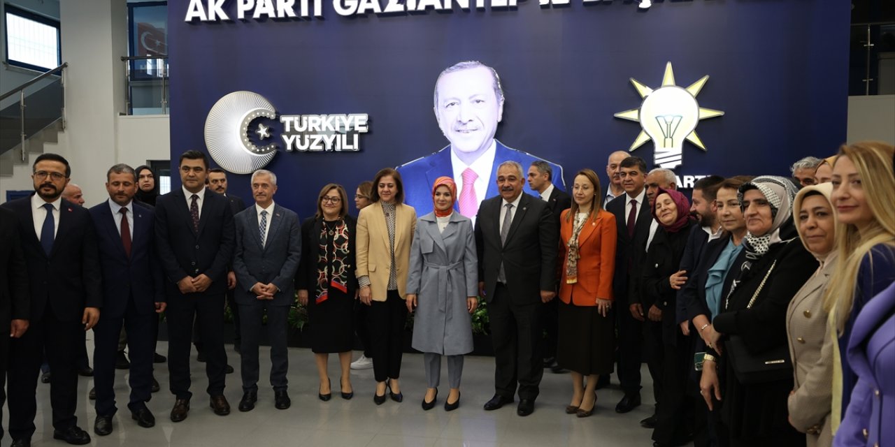 Aile ve Sosyal Hizmetler Bakanı Göktaş, AK Parti Gaziantep İl Başkanlığında konuştu: