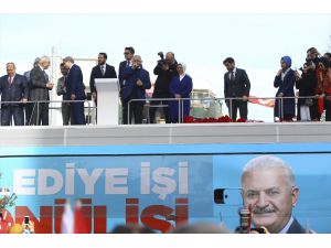 Yıldırım, Ümraniye'de halka hitap etti