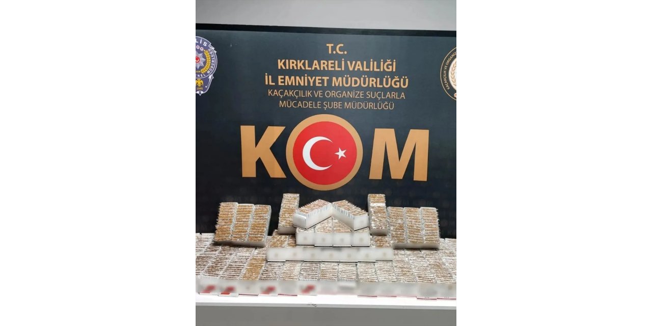 Kırklareli'nde kaçakçılık operasyonlarında 3 kişi tutuklandı