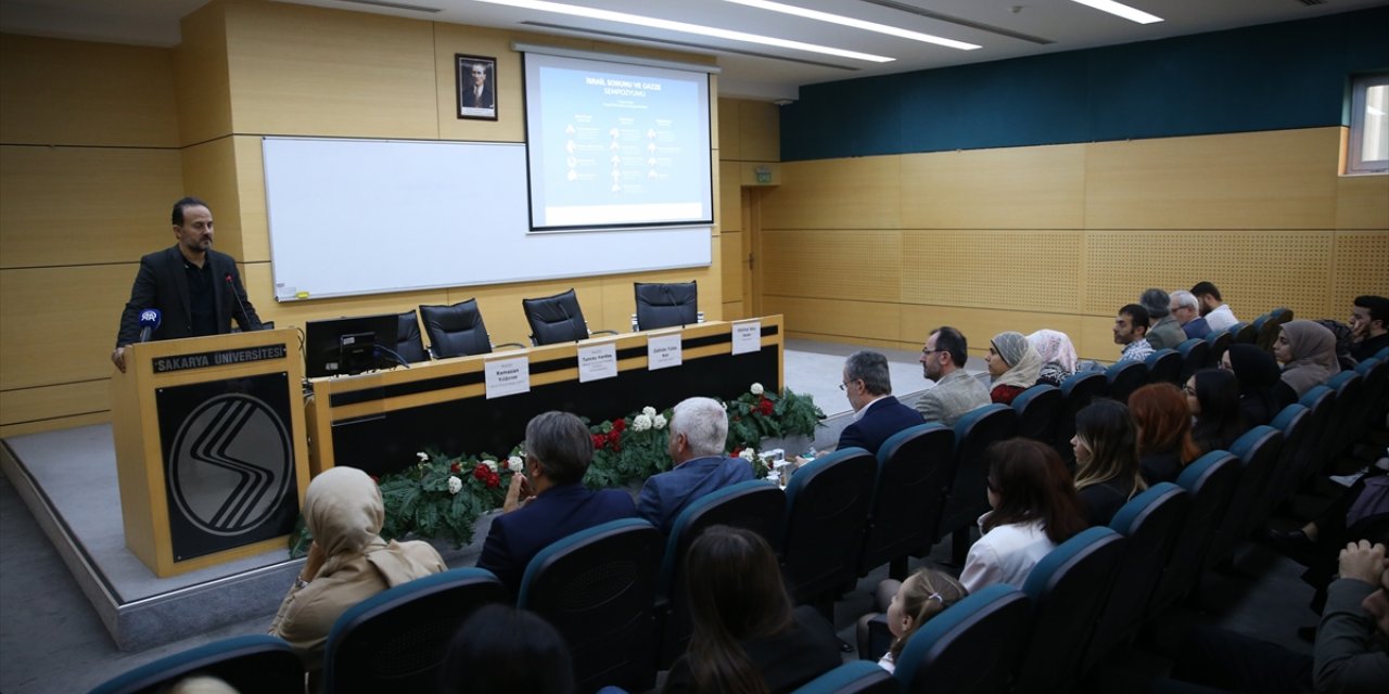 Sakarya'da "İsrail Sorunu ve Gazze Sempozyumu" düzenleniyor