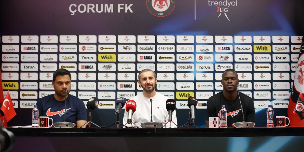 Çorum FK'nin yeni teknik direktörü Özbalta, pes etmeyen bir takım kurmak istiyor