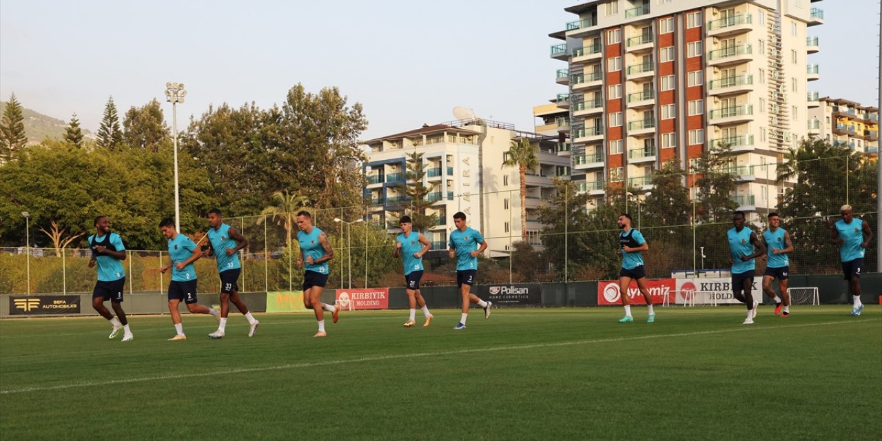 Alanyaspor, Gaziantep FK maçının hazırlıklarına başladı