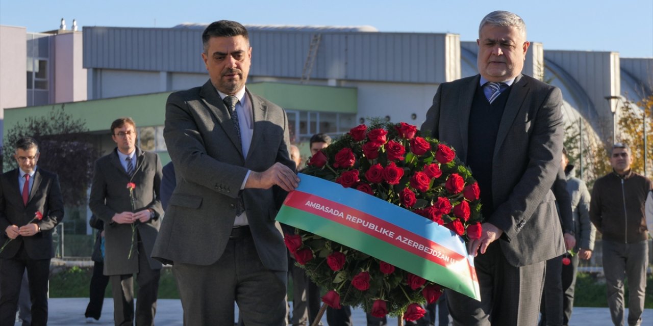 Bosna Hersek'te Karabağ Zaferi'nin 3. yılı törenle kutlandı