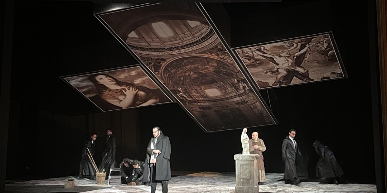 Sofya Opera ve Balesinin "Tosca" operası Ankara'da sanatseverlerle buluştu