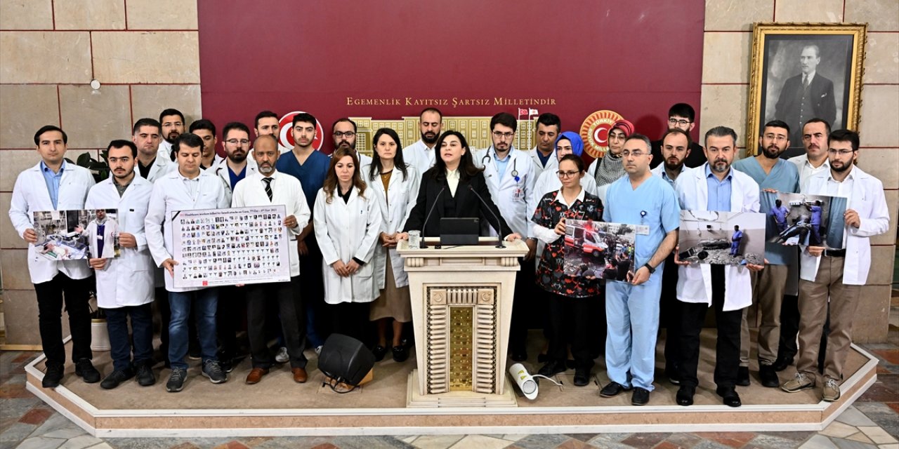AK Parti'li Durgut'tan Filistin'deki sağlık çalışanlarına destek