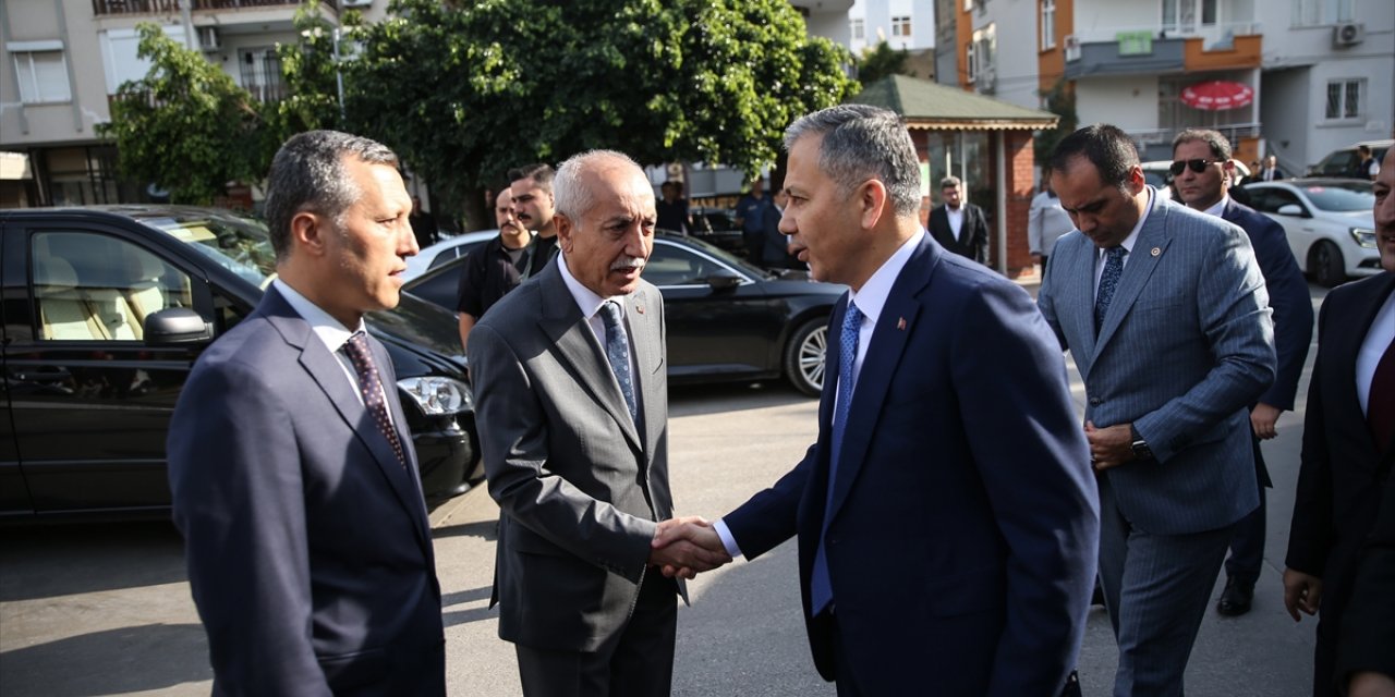 İçişleri Bakanı Ali Yerlikaya, Mersin'de konuştu: