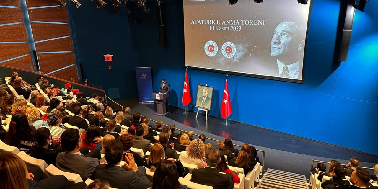 Büyük Önder Atatürk, vefatının 85. yılında ABD'de anıldı