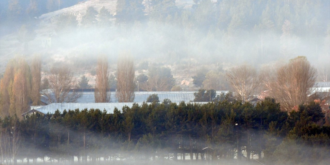 Kars'ta soğuk hava etkili oluyor