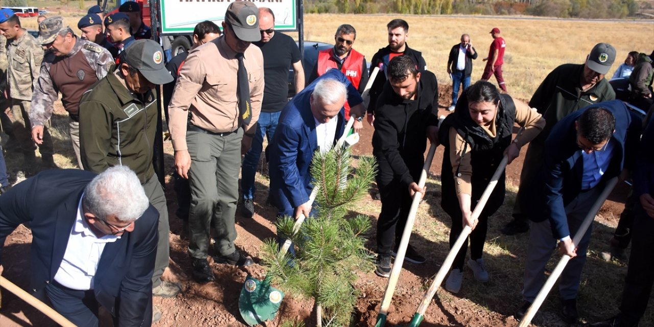 Konya ve çevre illerde fidanlar toprakla buluşturuldu