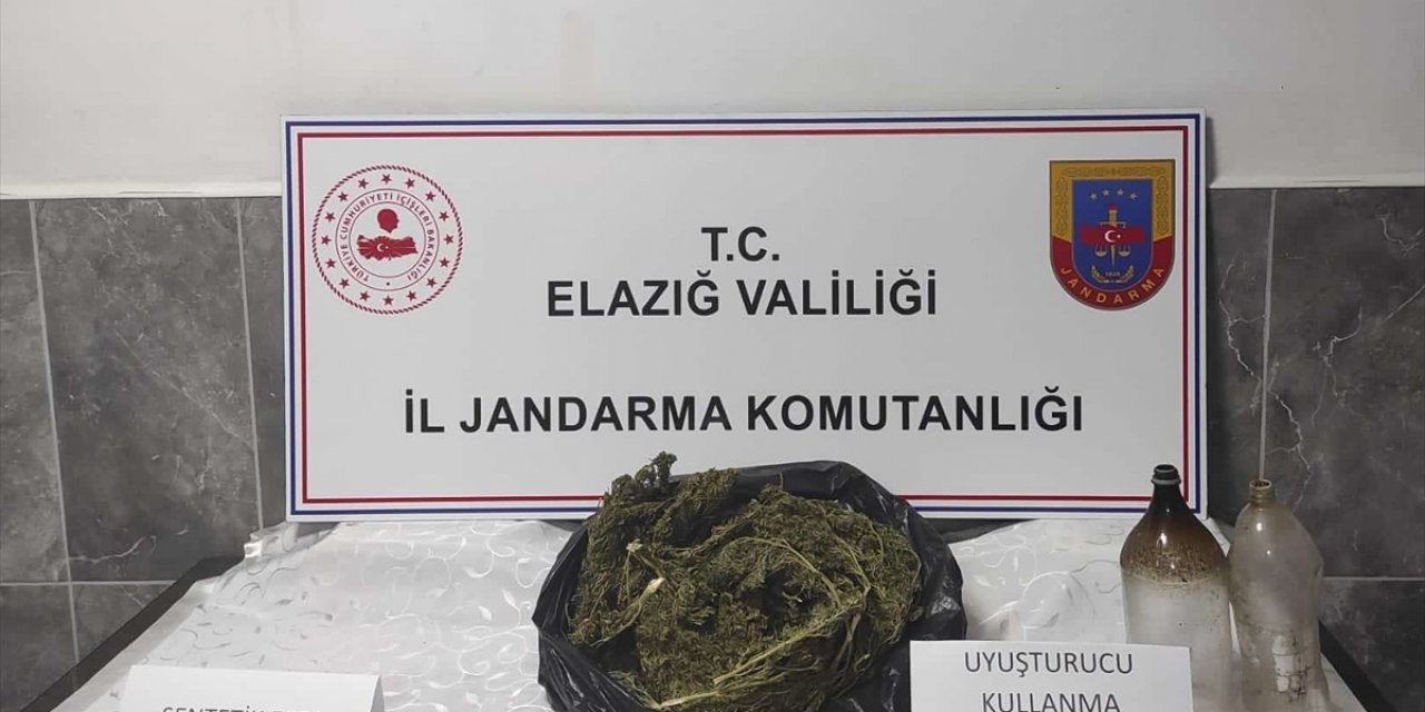 Elazığ'da düzenlenen uyuşturucu operasyonunda 3 zanlı yakalandı