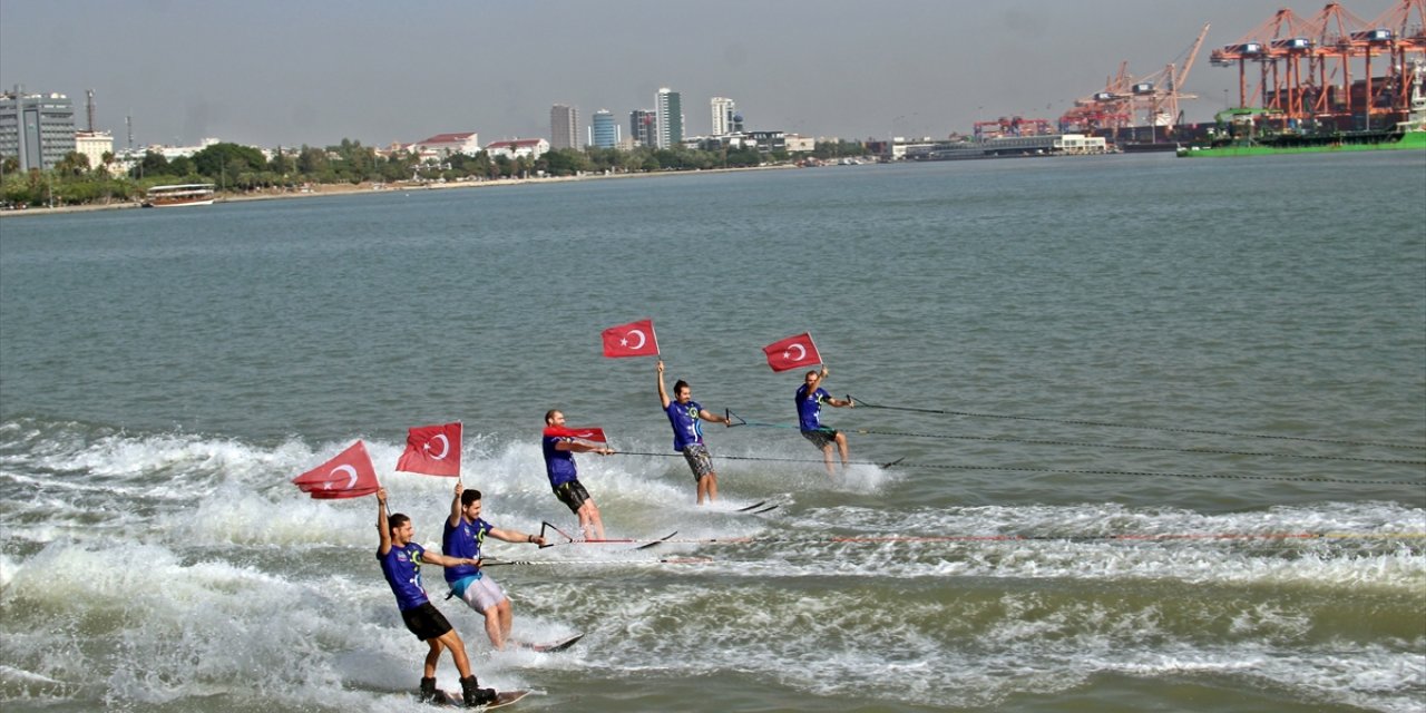 Mersin'de Uluslararası Akdeniz Su Sporları Festivali başladı