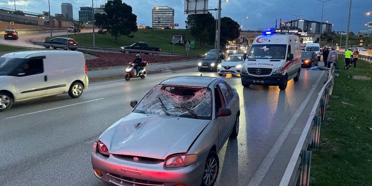 Bursa'da otomobilin çarptığı kişi öldü