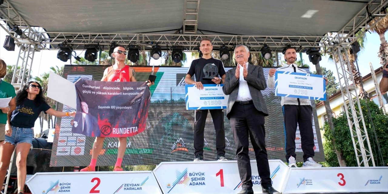 Adana'da Varda Ultra Trail Koşusu yapıldı