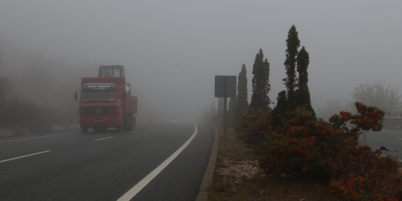 Kastamonu'da sis etkili oluyor